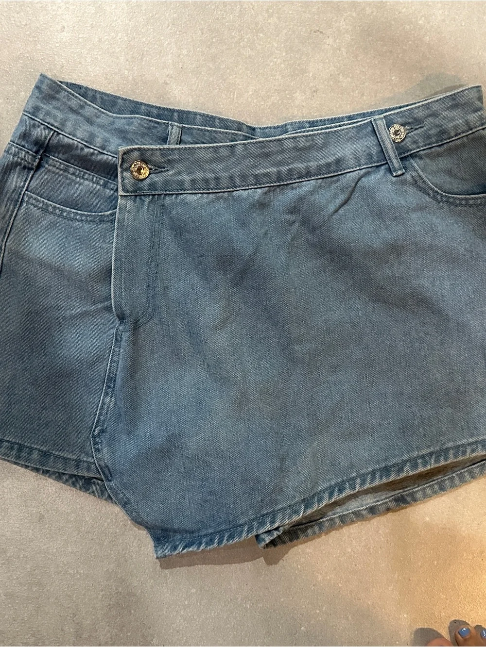 Women’s Blue Denim Skort